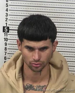 Booking photo from Dona Ana County, New Mexico
