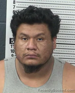 Booking photo from Dona Ana County, New Mexico