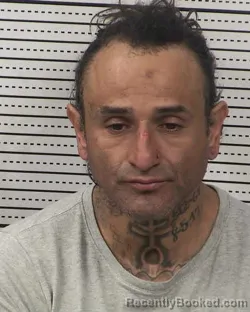 Booking photo from Dona Ana County, New Mexico