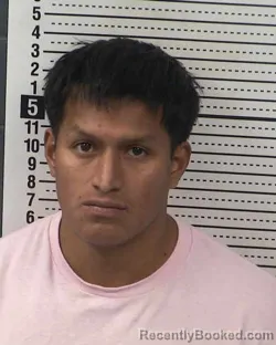 Booking photo from Dona Ana County, New Mexico