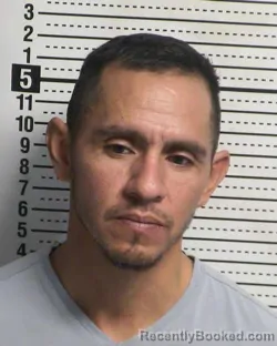 Booking photo from Dona Ana County, New Mexico