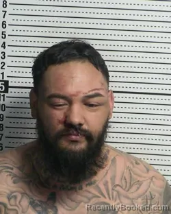 Mugshot of MARCUS BUSTAMANTE booked in Dona Ana County, New Mexico on March 3, 2026