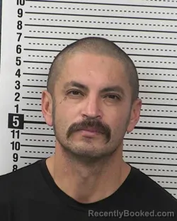 Mugshot of LUIS A FLORES booked in Dona Ana County, New Mexico on March 4, 2026