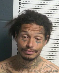 Mugshot of ALEXANDER MANUEL OGBURN booked in Dona Ana County, New Mexico on March 7, 2026