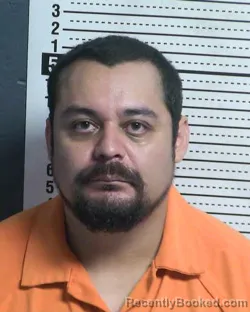 Mugshot of SIGFREDO SARAVIA booked in Dona Ana County, New Mexico on March 7, 2026