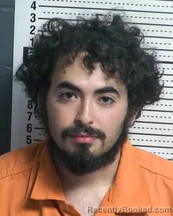 Mugshot of EZRA SORIA booked in Dona Ana County, New Mexico on March 7, 2026