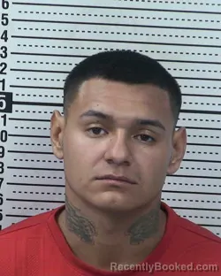 Mugshot of MIGUEL ALEJANDRO MARMOLEJO booked in Dona Ana County, New Mexico on March 8, 2026