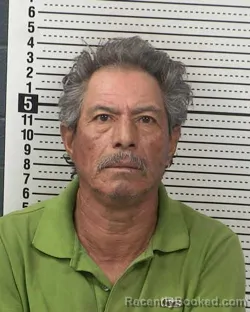 Mugshot of JUAN MARTINEZ booked in Dona Ana County, New Mexico on March 8, 2026