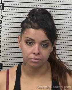 Mugshot of ESTRELLA MARINA MARTINEZ booked in Dona Ana County, New Mexico on March 12, 2026