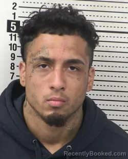 Mugshot of ANGEL TORRES-TOVAR booked in Dona Ana County, New Mexico on March 12, 2026