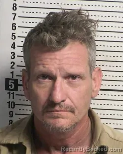 Mugshot of RUSSELL THEODORE ASBILL booked in Dona Ana County, New Mexico on March 12, 2026