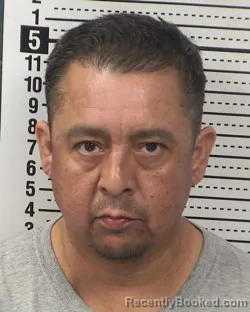 Mugshot of CHARLES NEAL ROMERO booked in Dona Ana County, New Mexico on March 14, 2026