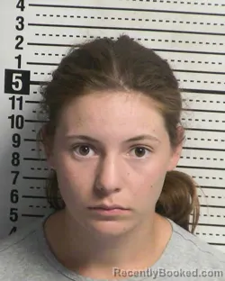 Mugshot of HANNAH ELIZABETH OLSON booked in Dona Ana County, New Mexico on March 18, 2026