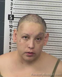 Mugshot of MINERVA ANN GARCIA booked in Dona Ana County, New Mexico on March 18, 2026