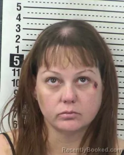 Mugshot of WHITNEY BLAIR STEVENSON booked in Dona Ana County, New Mexico on March 19, 2026