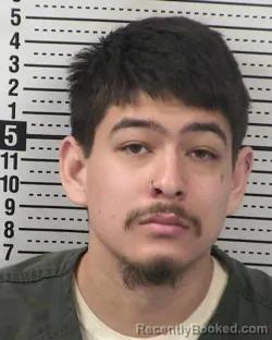 Mugshot of ISAI ROBLES-SANCHEZ booked in Dona Ana County, New Mexico on March 19, 2026