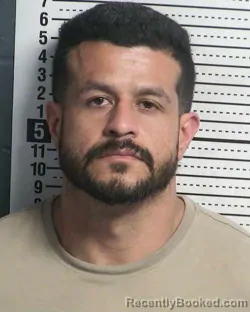 Mugshot of GASPAR ARREOLA booked in Dona Ana County, New Mexico on March 19, 2026