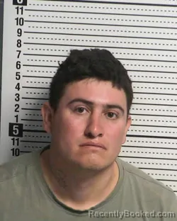 Mugshot of SABAS MARTINEZ OLVERA booked in Dona Ana County, New Mexico on March 21, 2026