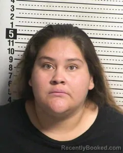 Mugshot of JENNIFER NICOLE GARCIA booked in Dona Ana County, New Mexico on March 22, 2026