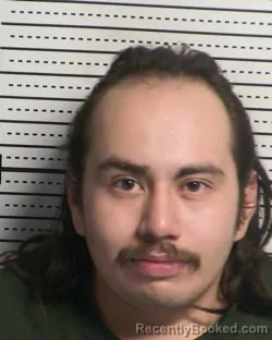 Mugshot of MICHAEL JOSHUA ALVAREZ booked in Dona Ana County, New Mexico on March 23, 2026