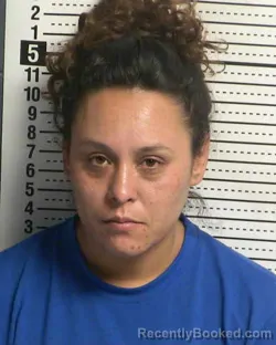 Mugshot of SAVANNAH ORDONEZ booked in Dona Ana County, New Mexico on March 23, 2026