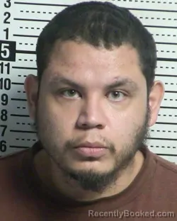 Mugshot of MIGUEL PALLARES booked in Dona Ana County, New Mexico on March 23, 2026