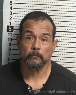 Mugshot of MANUEL BUSTAMANTE booked in Dona Ana County, New Mexico on March 24, 2026