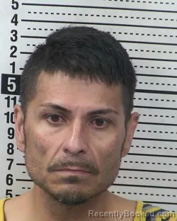 Mugshot of CARLOS SANCHEZ booked in Dona Ana County, New Mexico on March 25, 2026