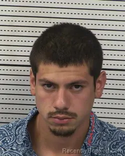 Mugshot of DANIEL AGUIRRE booked in Dona Ana County, New Mexico on March 26, 2026