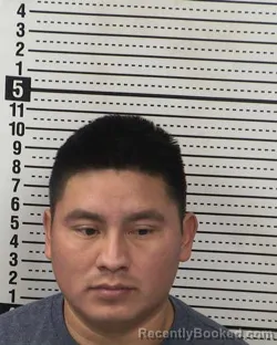 Mugshot of LEONEL GARCIA-JIMENEZ booked in Dona Ana County, New Mexico on March 27, 2026