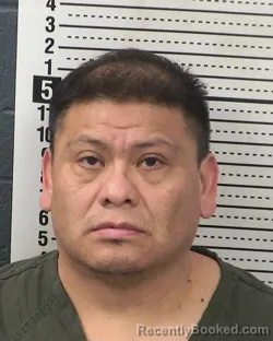 Mugshot of GUSTAVO MONES-MECATL booked in Dona Ana County, New Mexico on March 27, 2026