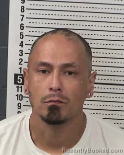 Mugshot of MATTHEW RAY HERNANDEZ booked in Dona Ana County, New Mexico on March 27, 2026