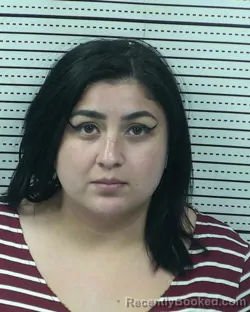 Mugshot of BRENDA RODRIGUEZ CARDENAS booked in Dona Ana County, New Mexico on March 27, 2026