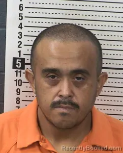 Mugshot of DAVID RAMIREZ booked in Dona Ana County, New Mexico on March 28, 2026