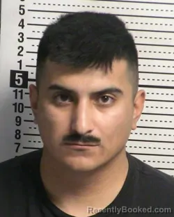 Mugshot of ANGEL ARENAS booked in Dona Ana County, New Mexico on March 29, 2026