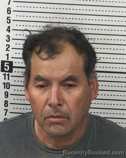 Mugshot of MARTIN RIVERA CASTRO booked in Dona Ana County, New Mexico on March 31, 2026