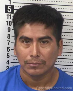 Mugshot of ANTONIO VELASCO-IXTEPAN booked in Dona Ana County, New Mexico on April 1, 2026