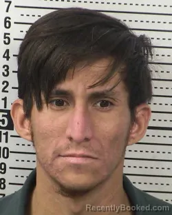 Mugshot of ABRAHAM SARMIENTO-BUSTAMANTE booked in Dona Ana County, New Mexico on April 1, 2026