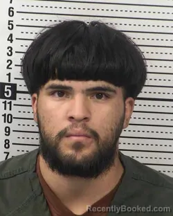 Mugshot of KEVIN YAHIR LOZANO ARCINIEGA booked in Dona Ana County, New Mexico on April 1, 2026