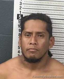 Mugshot of MANUEL ALFREDO SANTOS-ESCOBAR booked in Dona Ana County, New Mexico on April 2, 2026