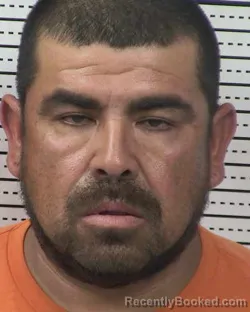 Mugshot of OSCAR MENDINO booked in Dona Ana County, New Mexico on April 3, 2026