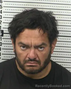 Mugshot of JESSE R RAYOS booked in Dona Ana County, New Mexico on April 4, 2026