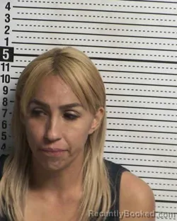 Mugshot of ALMA LETICIA BARRAZA booked in Dona Ana County, New Mexico on April 5, 2026