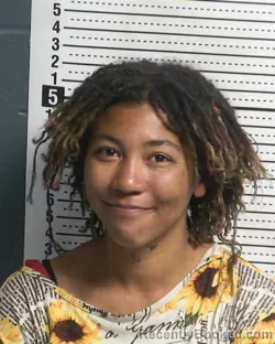 Mugshot of LIBBY ANN CATTEY booked in Dona Ana County, New Mexico on April 7, 2026