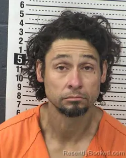 Mugshot of AARON TRUJILLO booked in Dona Ana County, New Mexico on April 7, 2026