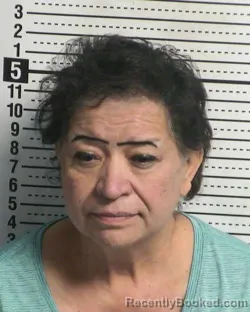 Mugshot of ANNA M VALENZUELA booked in Dona Ana County, New Mexico on April 15, 2026