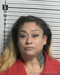 Mugshot of MELISSA GUTIERREZ booked in Dona Ana County, New Mexico on April 15, 2026