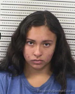 Mugshot of MIA ESTRELLA GARCIA booked in Dona Ana County, New Mexico on April 15, 2026