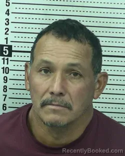 Booking photo from Dona Ana County, New Mexico