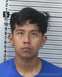 Booking photo from Dona Ana County, New Mexico